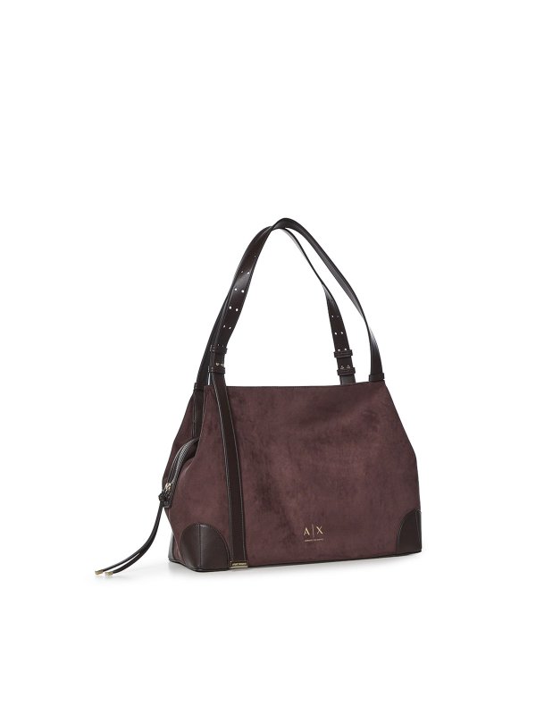 ショルダーバッグ - 黒 shop online: ARMANI EXCHANGE