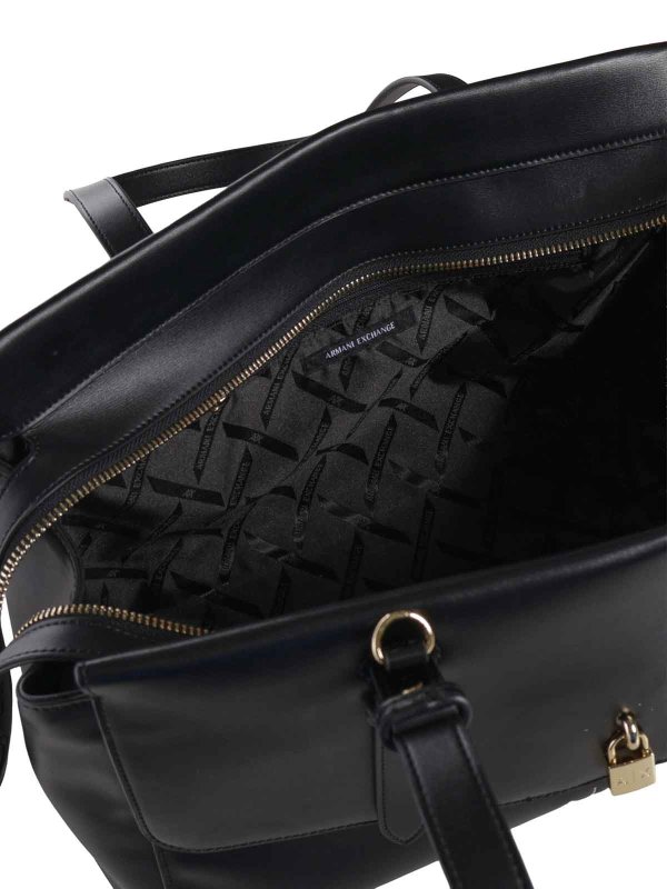 The Best Shops ARMANI EXCHANGE: トートバッグ - トートバッグ - 黒