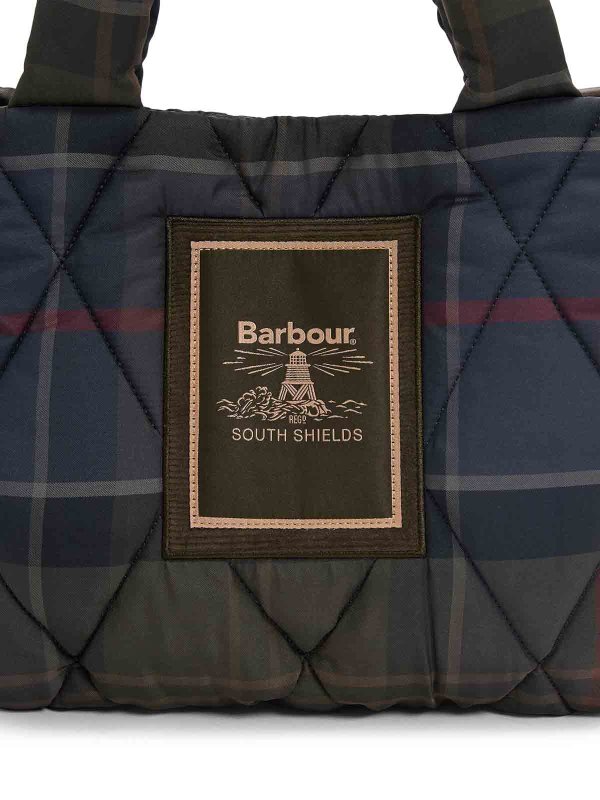 BARBOUR: トートバッグ online - トートバッグ - 黒