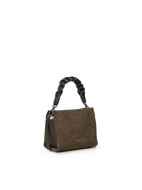 ショルダーバッグ - グレイッシュブラウン shop online: COCCINELLE