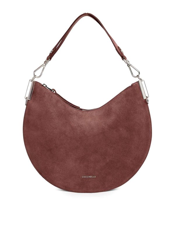 COCCINELLE: ショルダーバッグ - ショルダーバッグ - ダークレッド
