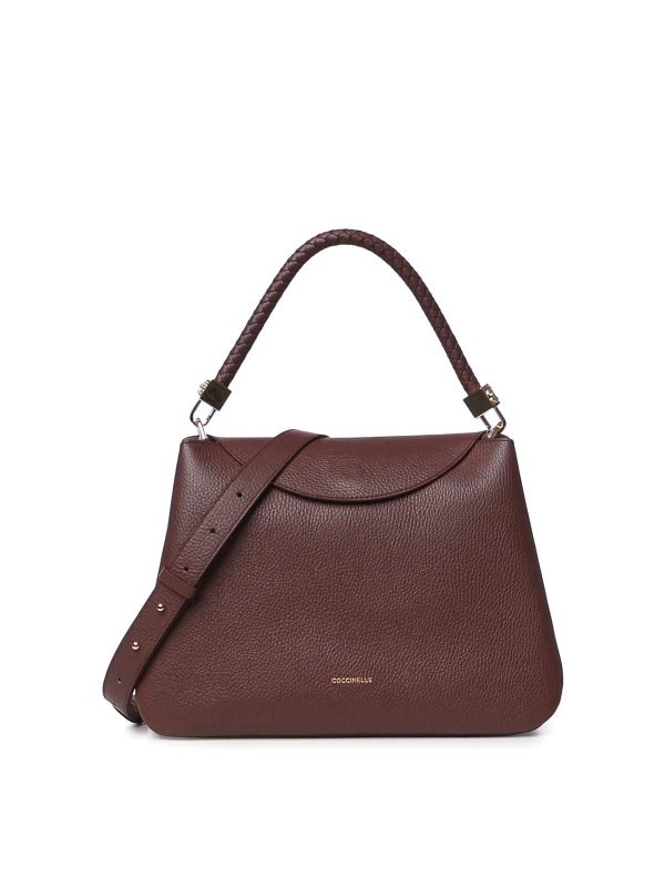 COCCINELLE: トートバッグ - トートバッグ - ダークレッド