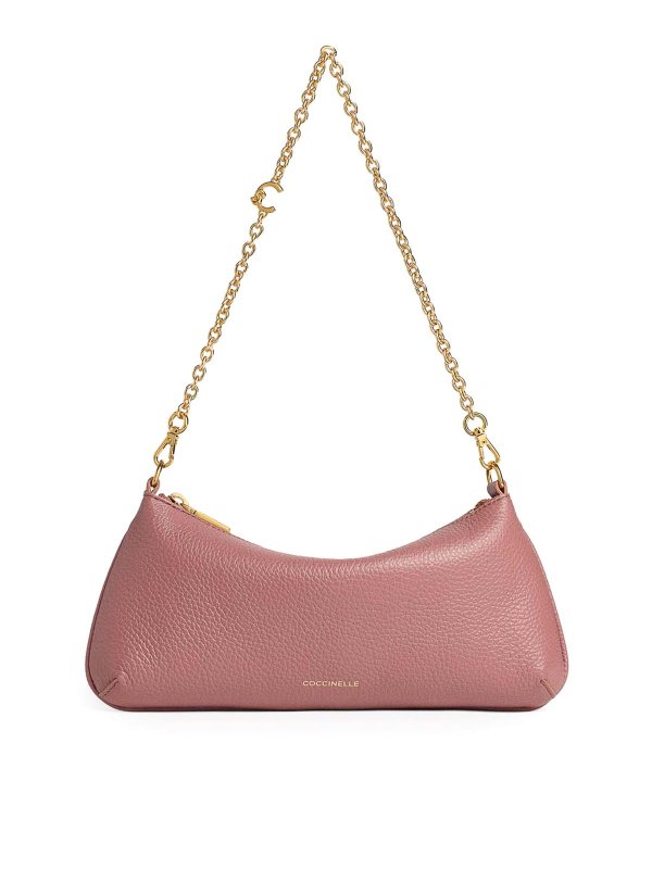 COCCINELLE: ショルダーバッグ - ショルダーバッグ - ピンク