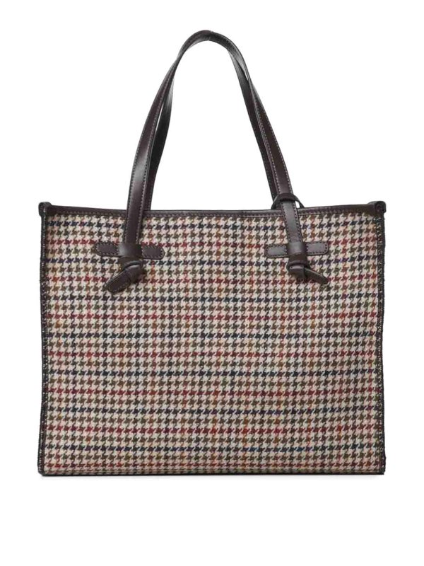GIANNI CHIARINI: Handtaschen - Shopper - Beige