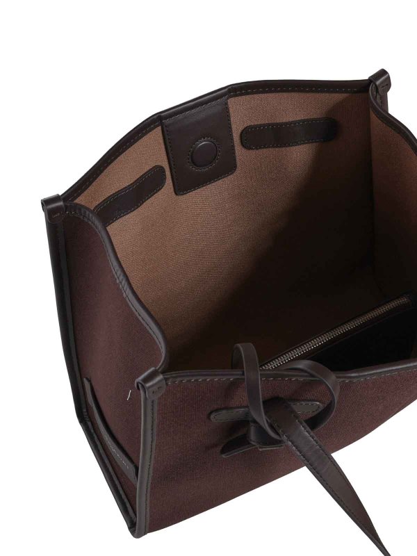 The Best Shops GIANNI CHIARINI: トートバッグ - トートバッグ - ブラウン