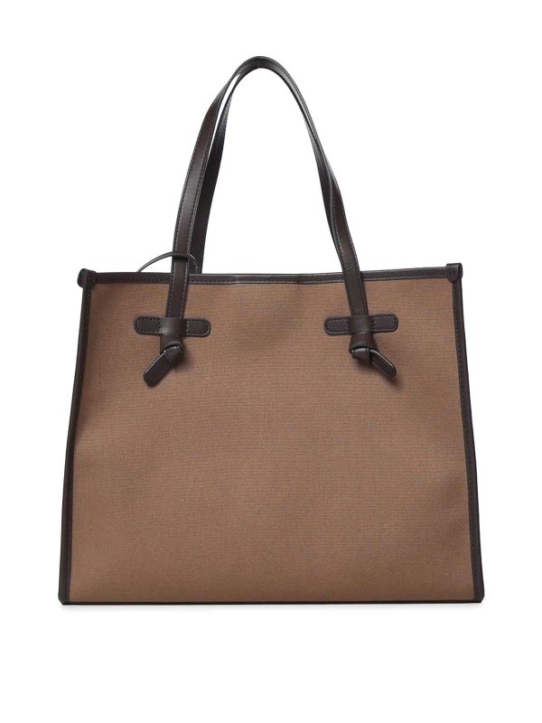 GIANNI CHIARINI: トートバッグ - トートバッグ - ブラウン