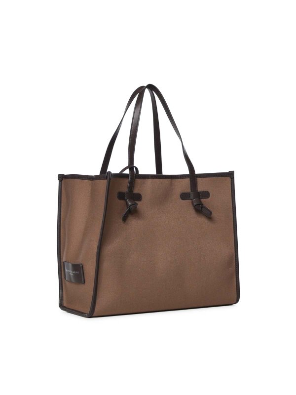 トートバッグ - ブラウン shop online: GIANNI CHIARINI