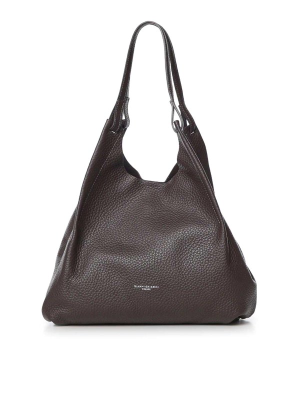 GIANNI CHIARINI: ショルダーバッグ - ショルダーバッグ - ブラウン