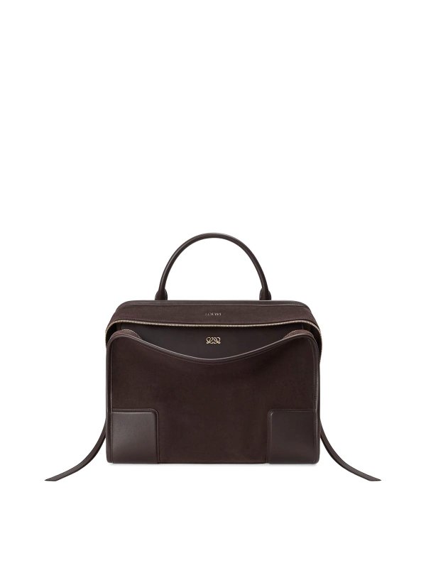 LOEWE: トートバッグ - トートバッグ - ブラウン