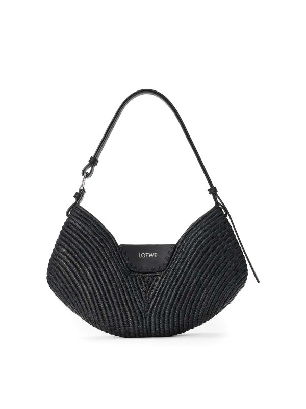 LOEWE: トートバッグ - トートバッグ - 黒