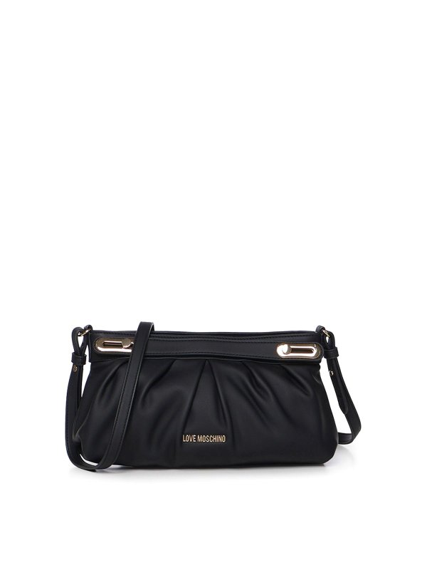 LOVE MOSCHINO: ショルダーバッグ - ショルダーバッグ - 黒