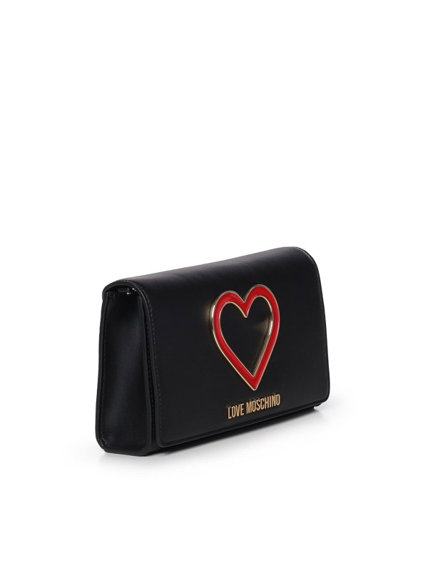 ショルダーバッグ - 黒 shop online: LOVE MOSCHINO