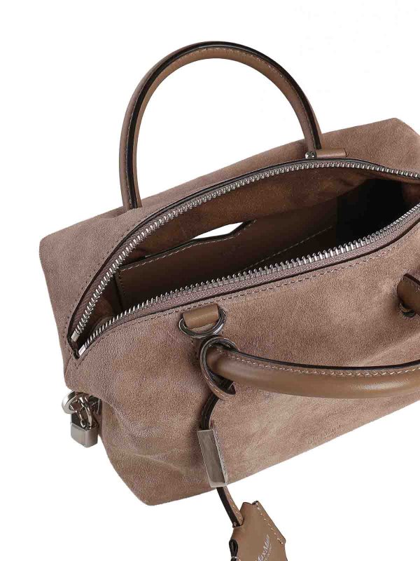 The Best Shops Max Mara: クロスボディバッグ - クロスボディバッグ - グレイッシュブラウン