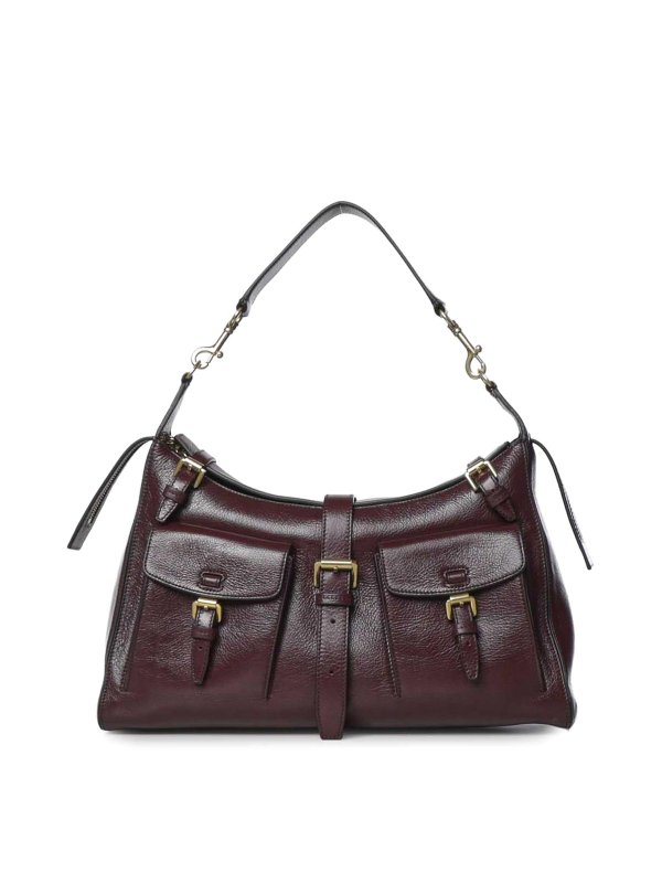 MULBERRY: ショルダーバッグ - ショルダーバッグ - ボルドー
