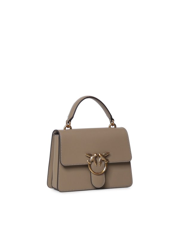 トートバッグ - グレイッシュブラウン shop online: Pinko