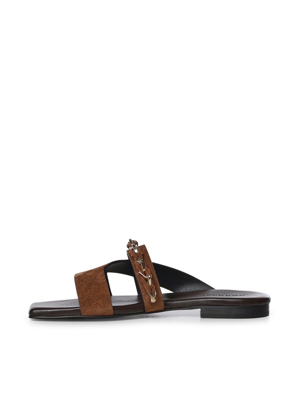 The Best Shops DONNARì: フラットシューズ - フラットシューズ - ダークブラウン