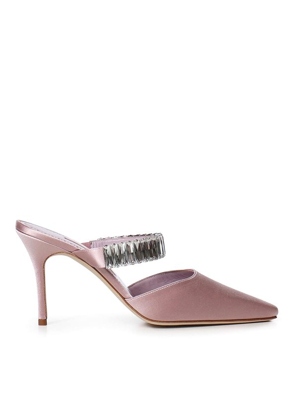 MANOLO BLAHNIK: ミュール - ミュール - サテン