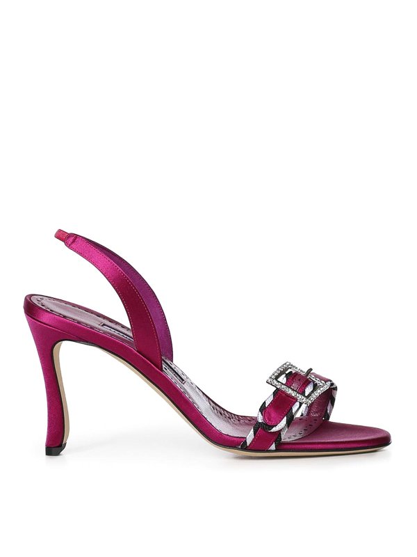 MANOLO BLAHNIK: サンダル - サンダル - ベージュ