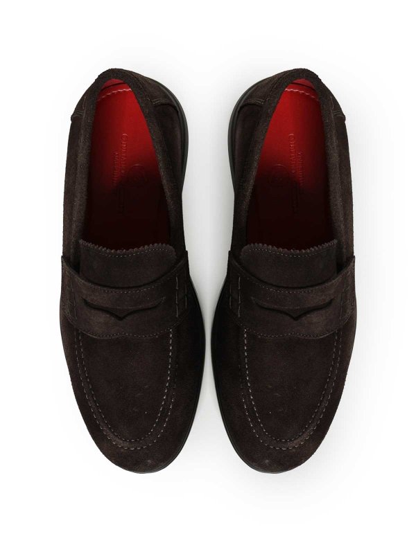ローファー - ダークブラウン shop online: GIULIANO GALIANO