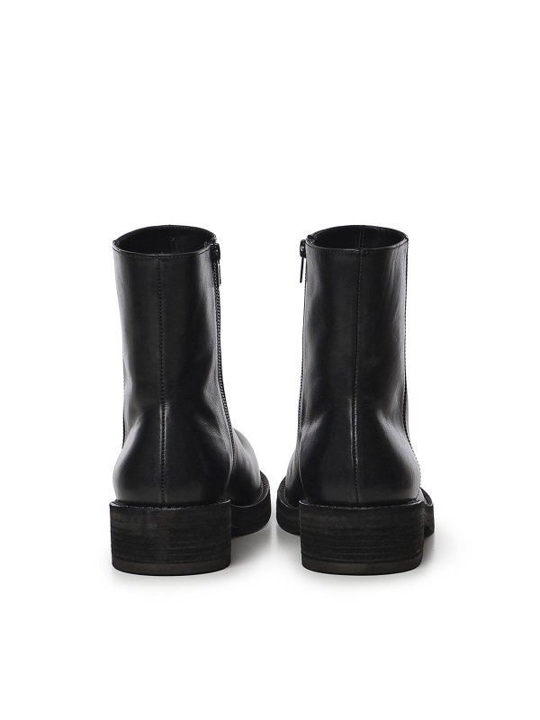 ANN DEMEULEMEESTER: ブーティー online - アンクルブーツ - 黒