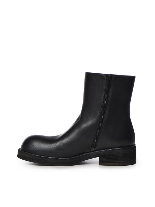The Best Shops ANN DEMEULEMEESTER: ブーティー - アンクルブーツ - 黒