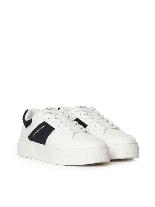 スニーカー - 白 shop online: ARMANI EXCHANGE