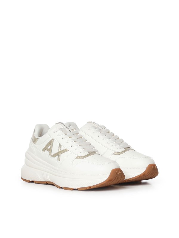 スニーカー - 白 shop online: ARMANI EXCHANGE