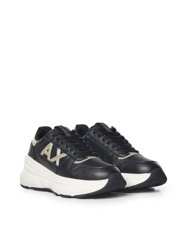 スニーカー - 黒 shop online: ARMANI EXCHANGE