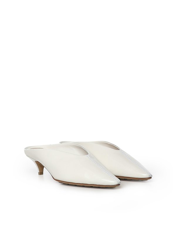 ミュール - 白 shop online: BOTTEGA VENETA