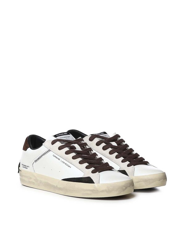 スニーカー - ベージュ shop online: CRIME LONDON