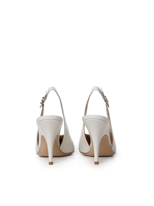 Gianvito Rossi: sandals online - Sofia Leather Slingback