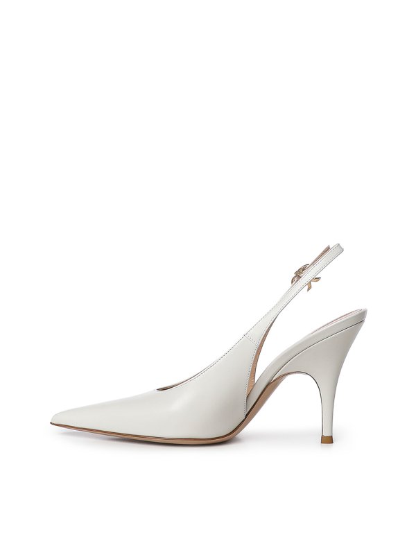 The Best Shops Gianvito Rossi: sandals - Sofia Leather Slingback