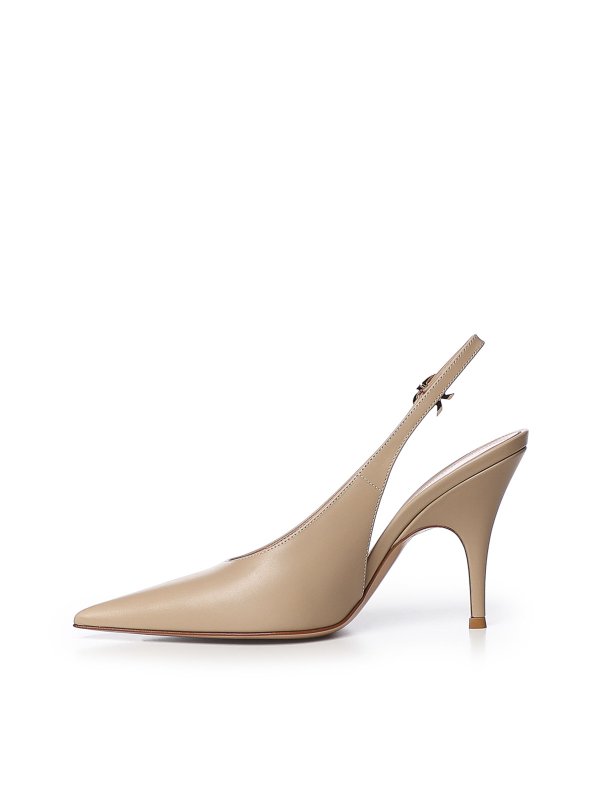 The Best Shops Gianvito Rossi: sandali - Slingback Sofia in pelle