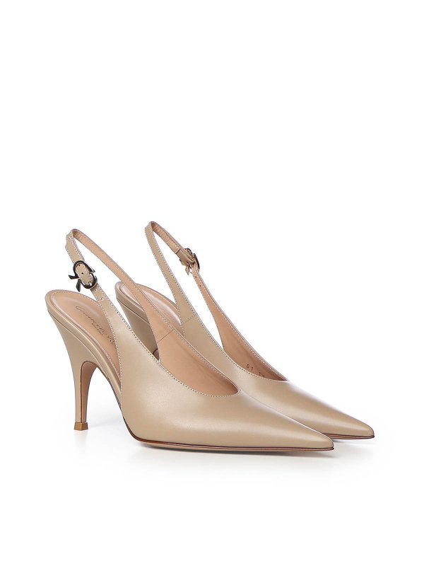 Slingback Sofia in pelle shop online: Gianvito Rossi