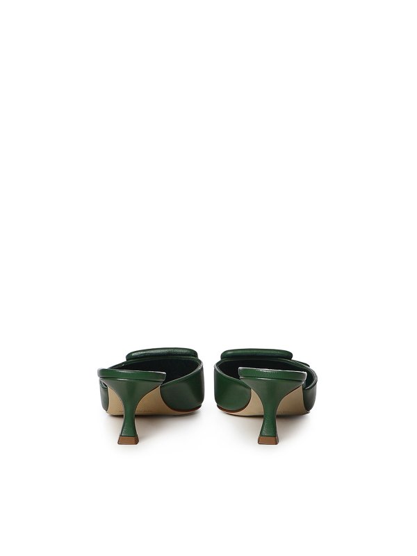 MANOLO BLAHNIK: Mules online - Mules - Grün