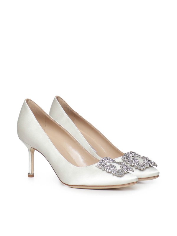Pumps - Creme shop online: MANOLO BLAHNIK
