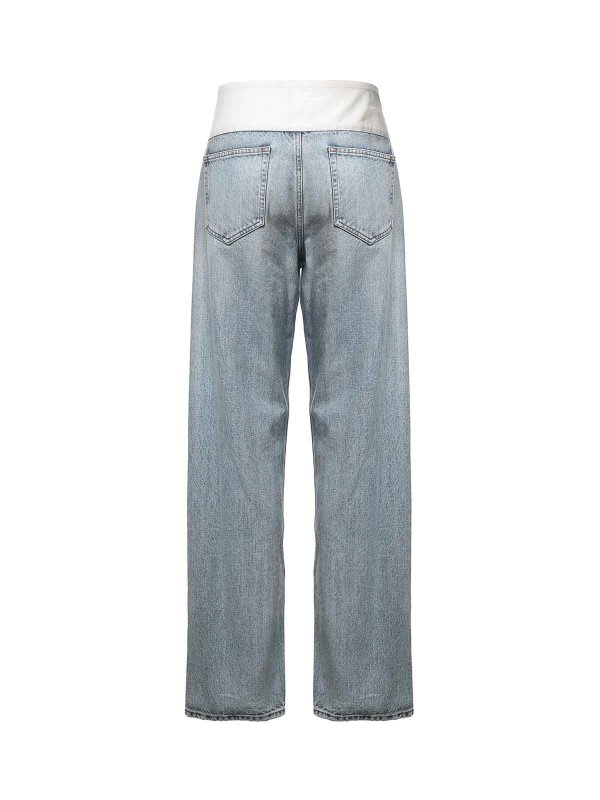 MM6 MAISON MARGIELA: ストレートジーンズ online - ストレートジーンズ - ダークウォッシュ