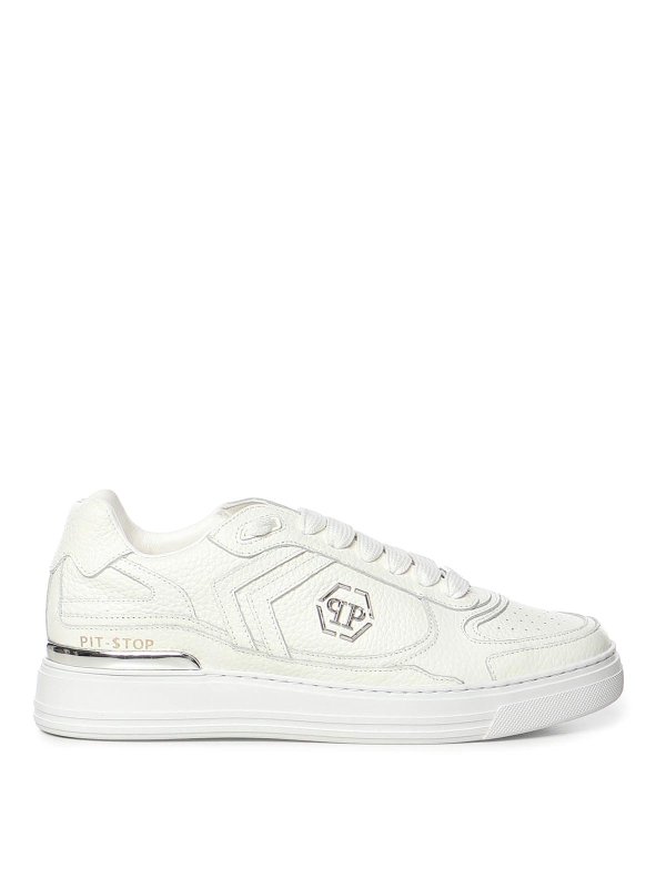 PHILIPP PLEIN: スニーカー - スニーカー - 白