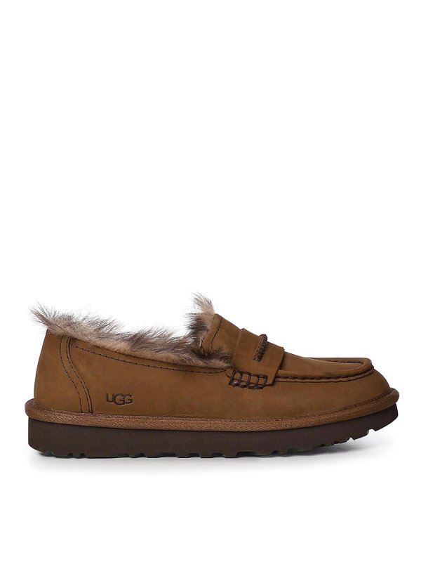 UGG: ロファー＆スリッパ - ローファー - ブラウン