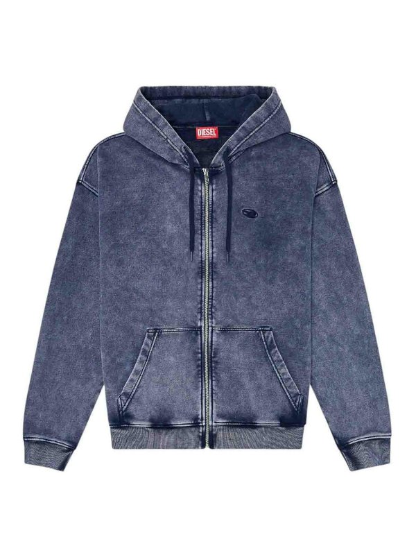 DIESEL: スウェット＆セーター - スウェットシャツ/セーター - ブルー