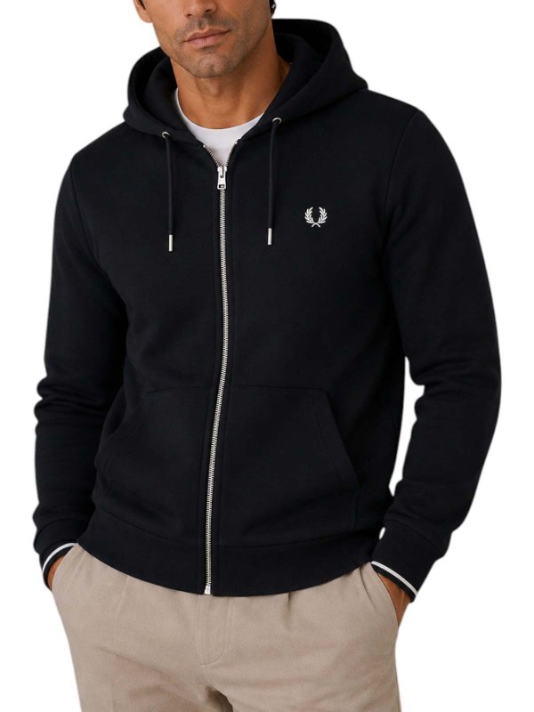 The Best Shops FRED PERRY: スウェット＆セーター - スウェットシャツ/セーター - ブルー