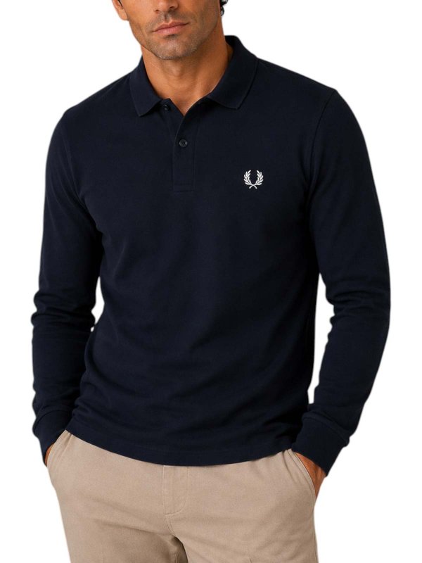 The Best Shops FRED PERRY: ポロシャツ - ポロシャツ - ブルー