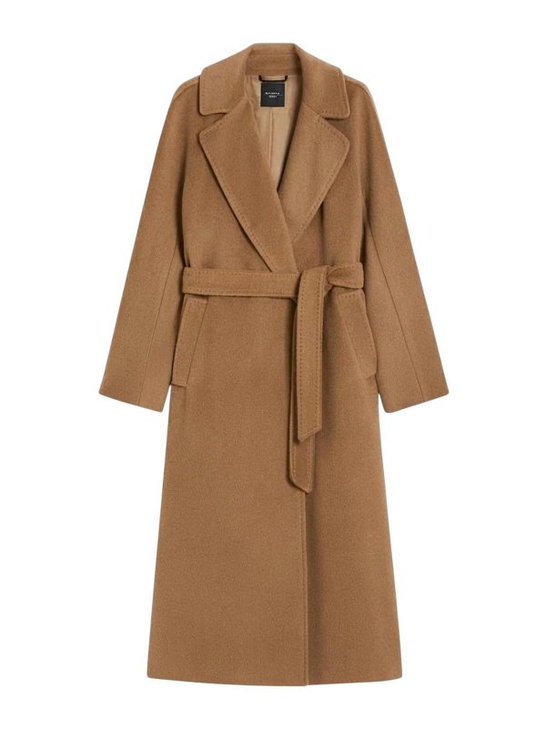 The Best Shops WEEKEND MAX MARA: 毛皮＆シアリングコート - 毛皮/ムートンコート - ベージュ