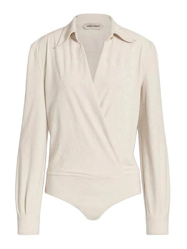 ALBERTA FERRETTI: Hemden - Hemd - Weiß