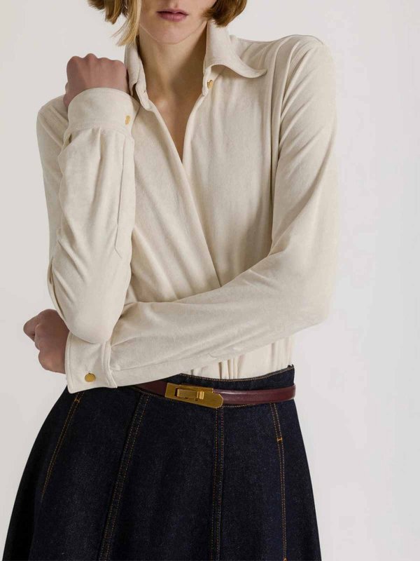 Hemd - Weiß shop online: ALBERTA FERRETTI