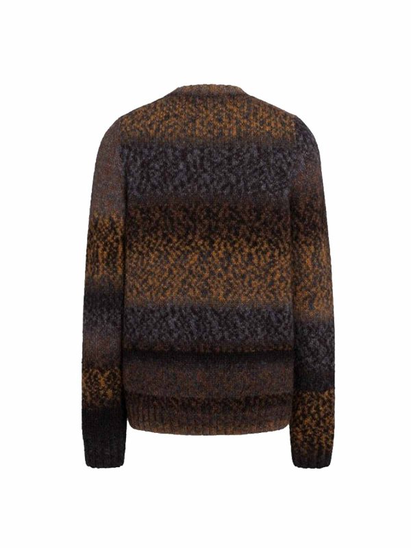 DONDUP: Strickpullover mit Rundhalsausschnitt online - Rundhalspullover - Camel