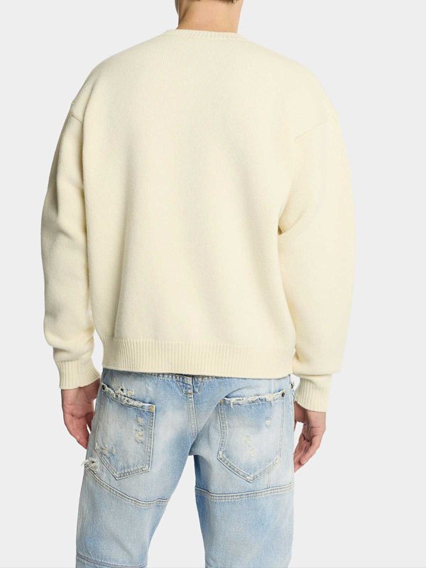 Rundhalspullover - Bunt shop online: DSQUARED2