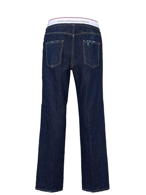 DSQUARED2: straight leg jeans online - Jeans