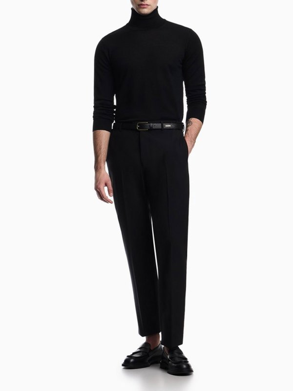 EMPORIO ARMANI: クルーネック online - クルーネック - 黒