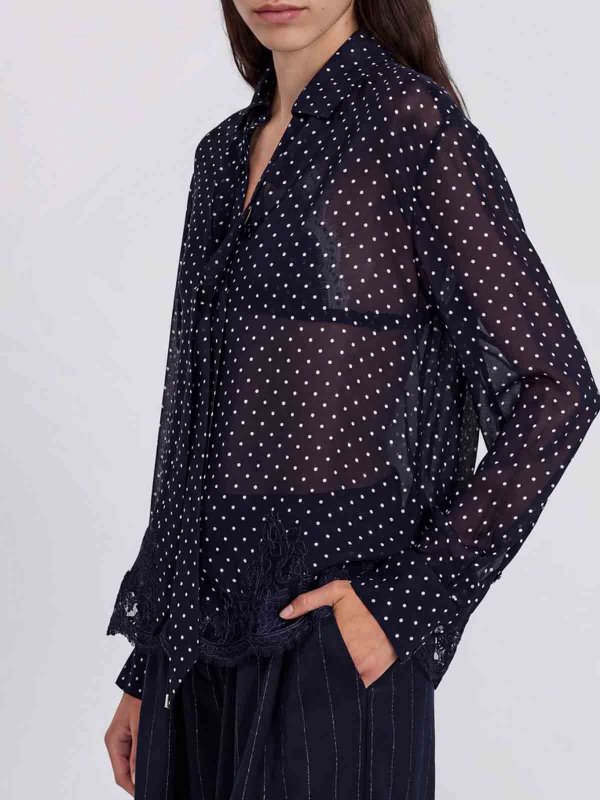 The Best Shops ERMANNO SCERVINO: シャツ - シャツ - ブルー